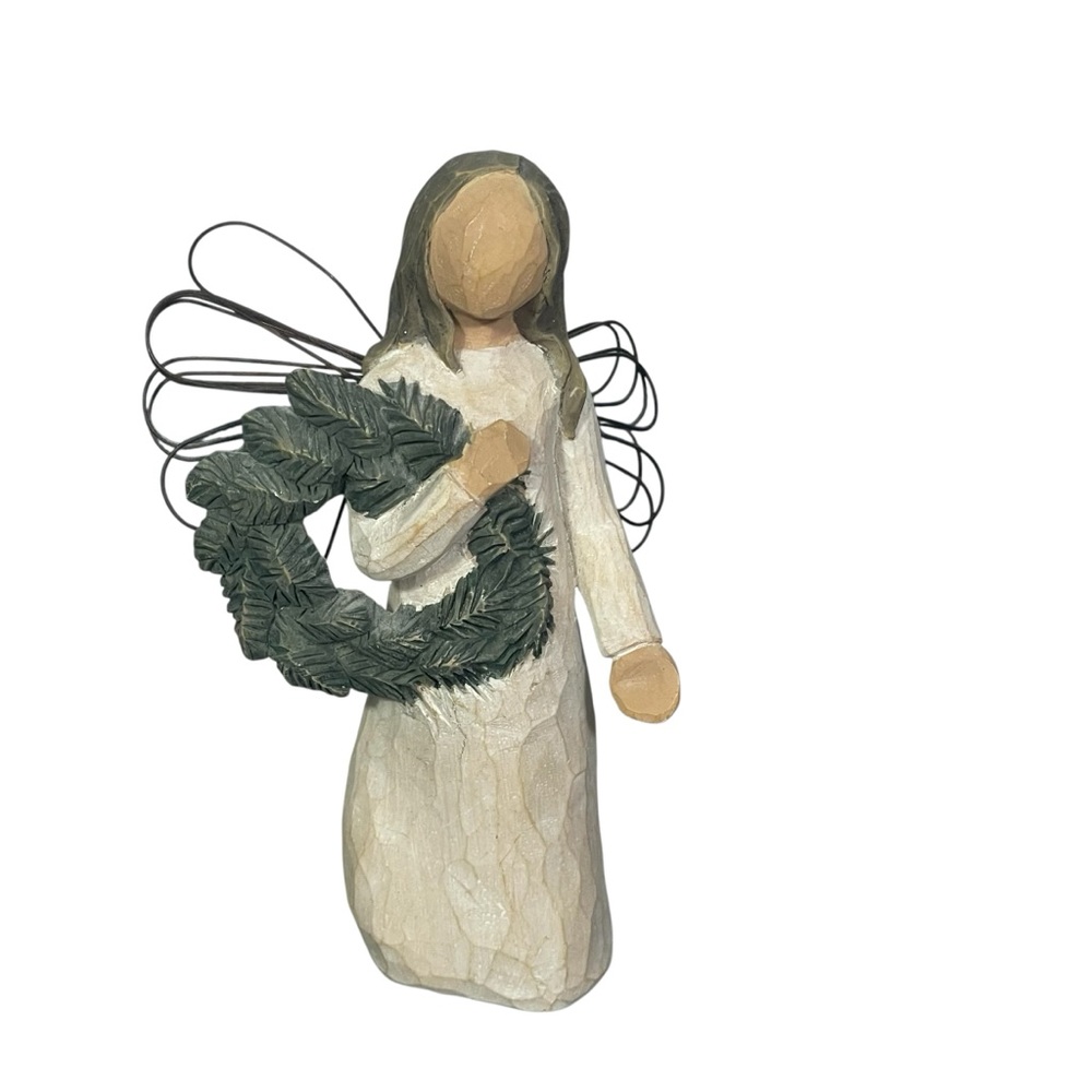 Willow Tree Angel Of Winter Susan Lordi 2001 Demdaco Statue Figurine